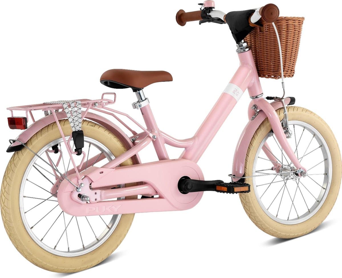 Puky Kinderfiets Youke 16″ Retro Roze