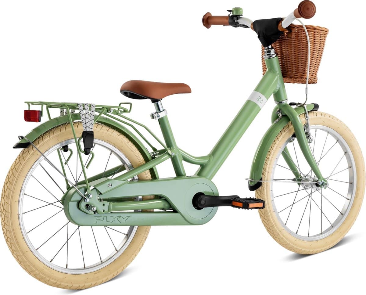 Puky Kinderfiets 18" Youke in Retro Groen