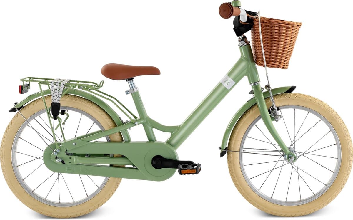 Puky Kinderfiets 18" Youke in Retro Groen