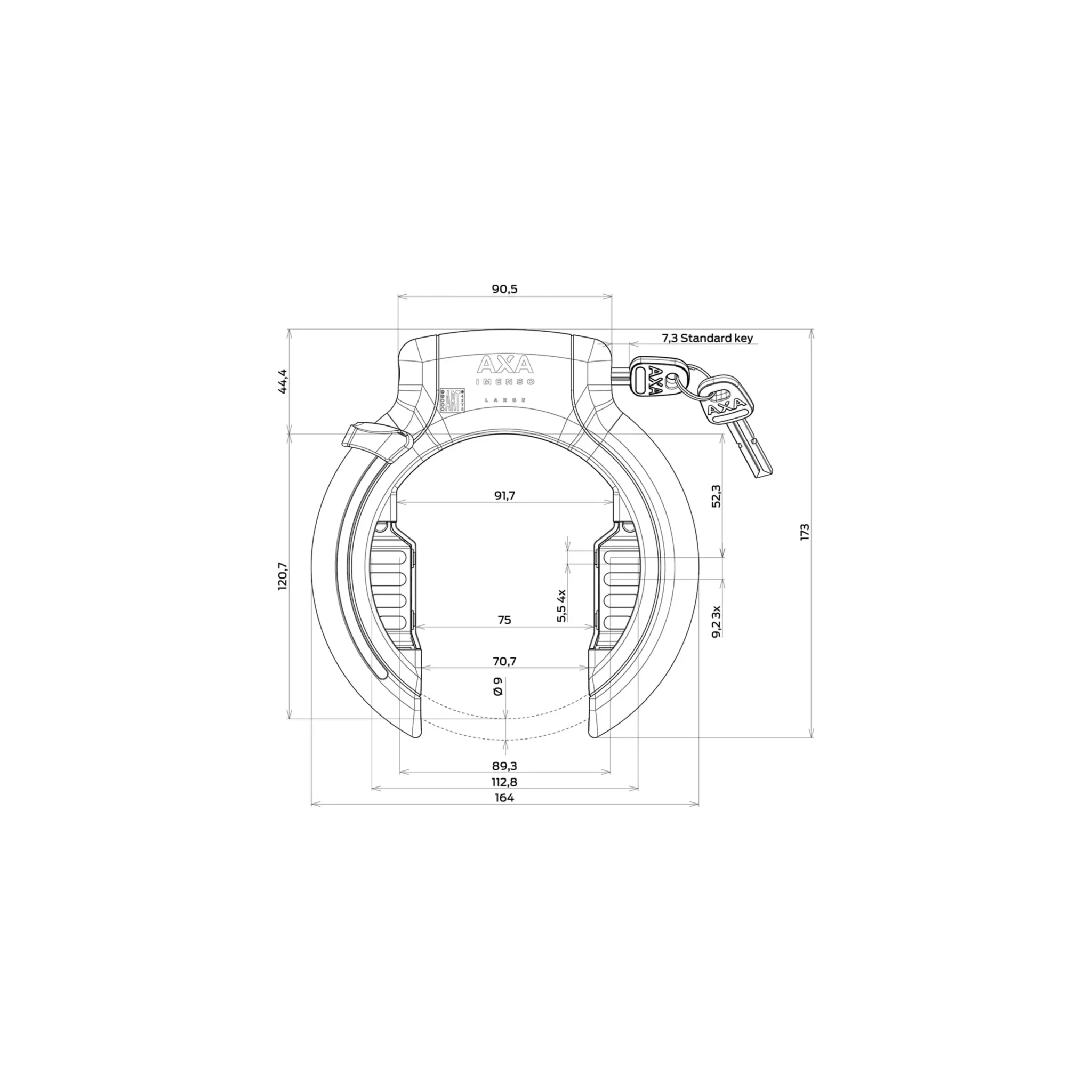 Axa Ringslot Imenso Large