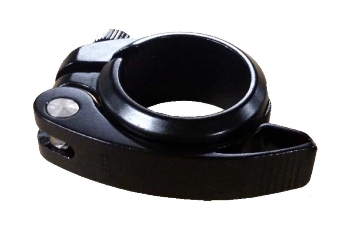 Mirage Zadelpenklem met Snelspanner 40.8mm Zwart