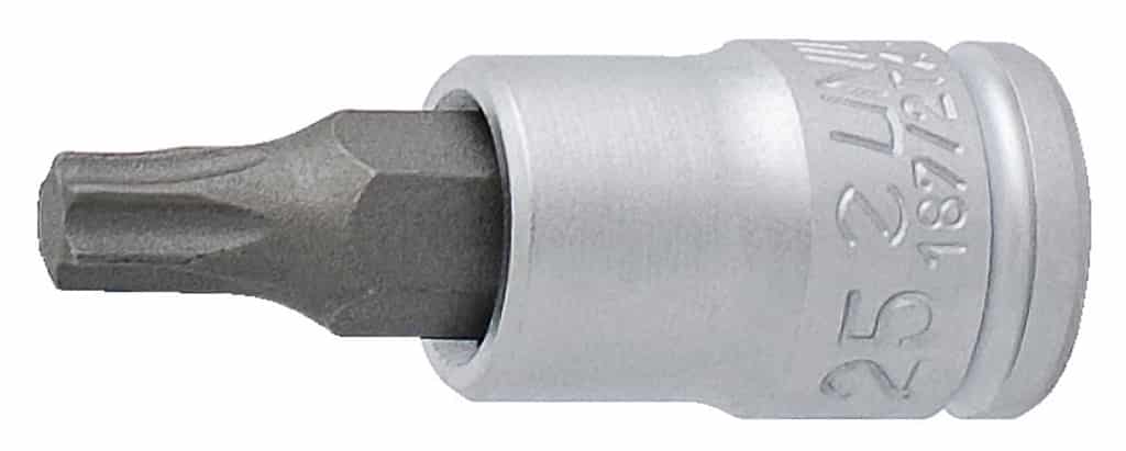 Unior Dopsleutel 1/4 Torx 187/2tx TX-20