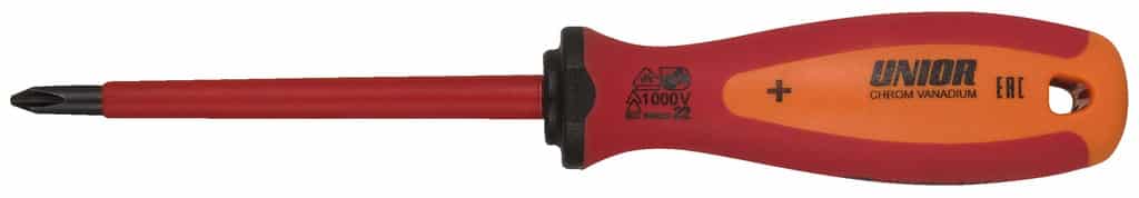 Unior Schroevendraaier VDE Geisoleerd Kruiskop Ph2x100