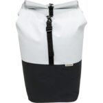 New Looxs Fietstas Dubbel Nyborg L.grijs/zwart MIK 2.0 34L