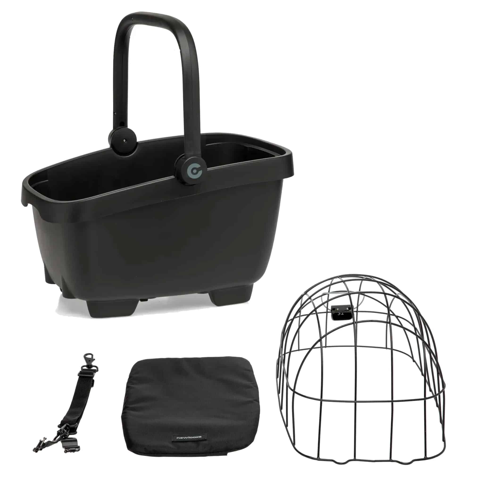 Cortina Hondenmand Doha Zwart MIK