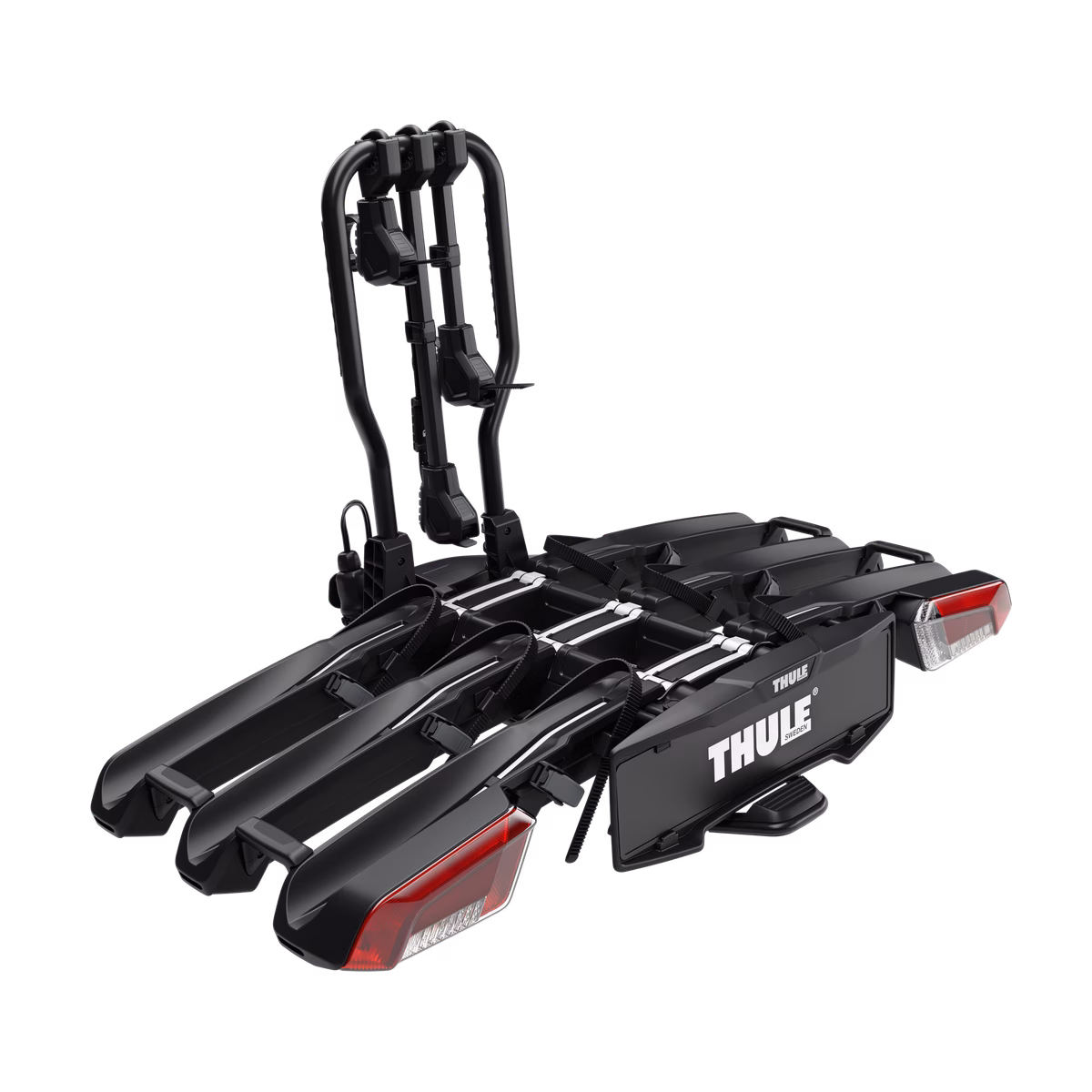 Thule EasyFold 3 Fietsendrager - Trekhaak - 3 Fietsen - Zwart