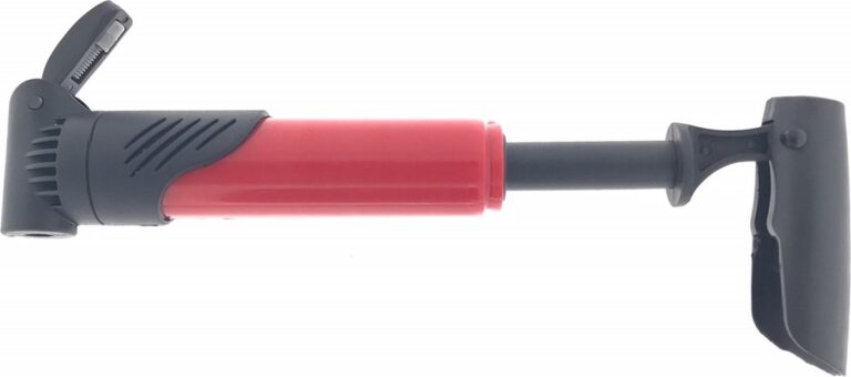 Benson handpomp fiets rood 20 cm kunststof