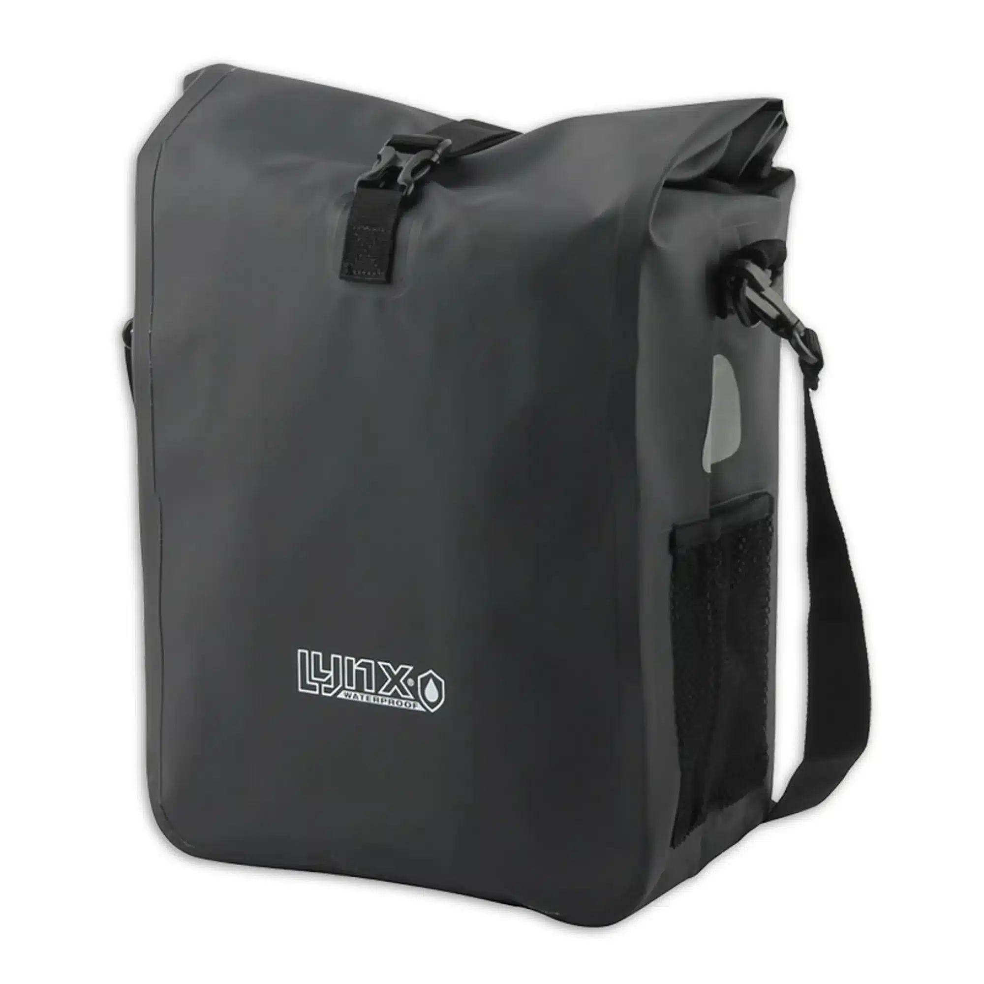 Lynx Valley XL Enkele Fietstas - 21 L - Zwart - Tarpaulin