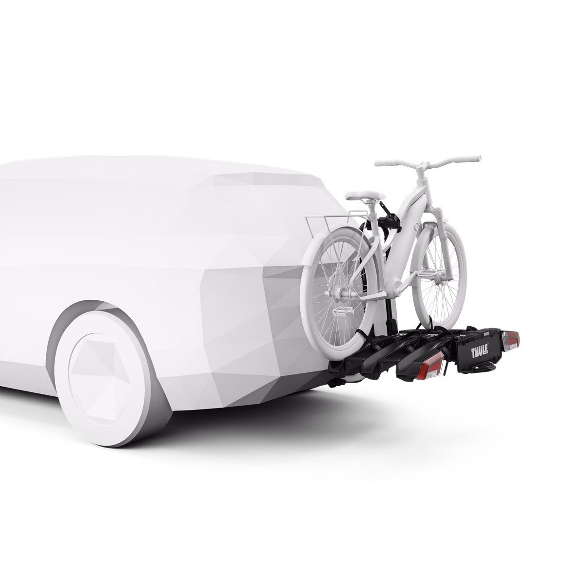Thule EasyFold 3 Fietsendrager - Trekhaak - 3 Fietsen - Zwart