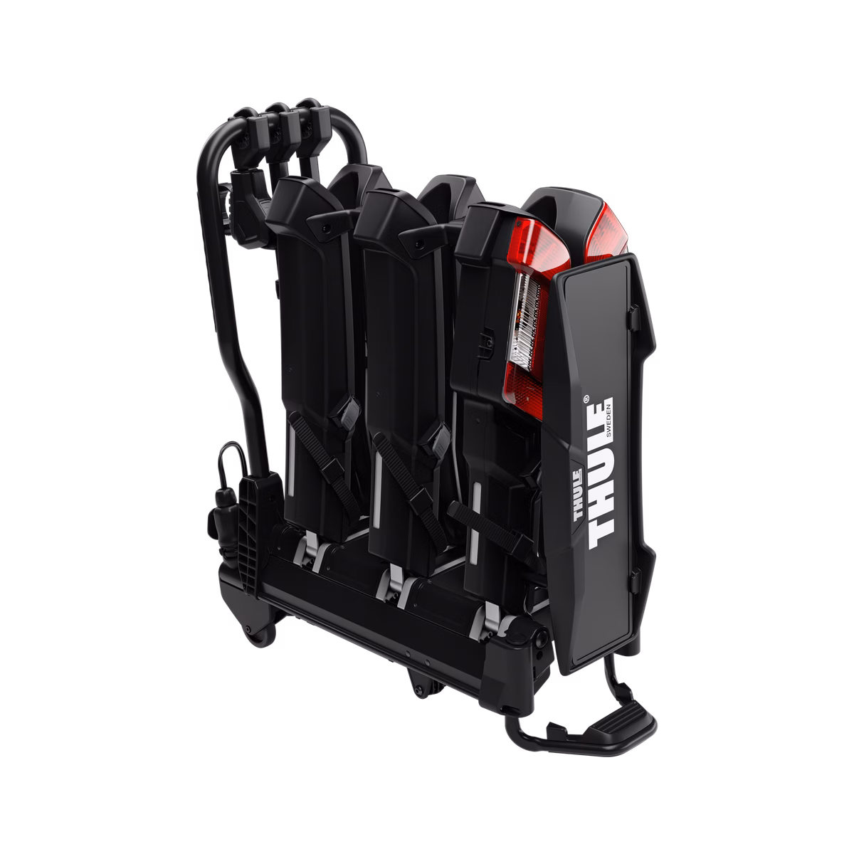 Thule EasyFold 3 Fietsendrager - Trekhaak - 3 Fietsen - Zwart