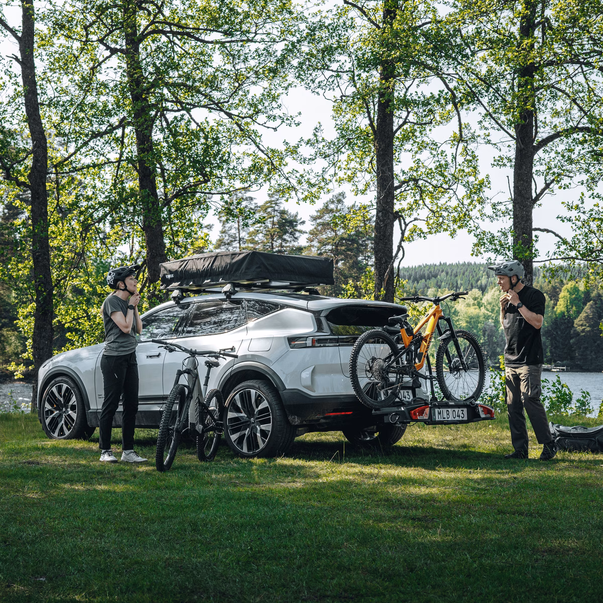 Thule VeloSpace 3 Fietsendrager - Trekhaak - 2 Fietsen - Zwart