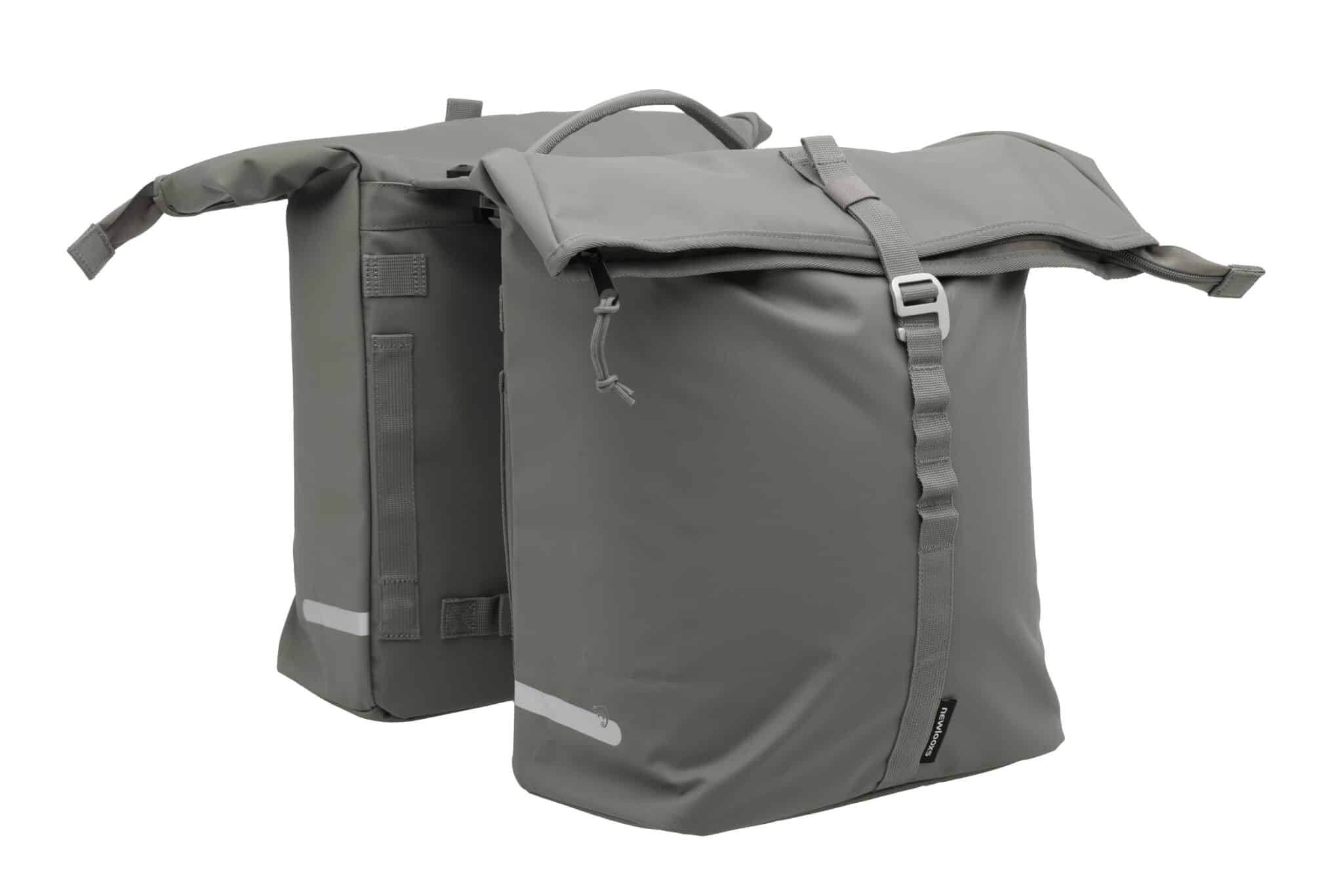 New Looxs Fietstas Dubbel Cantos Groen MIK 36L