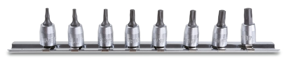 Beta Dopsleutelset Torx 8-delig 1/4 Aansluiting T9-T40