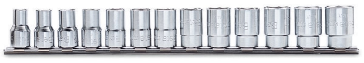 Beta Dopsleutelset Zeskant 13-delig 1/2 Aansluiting 10-22mm