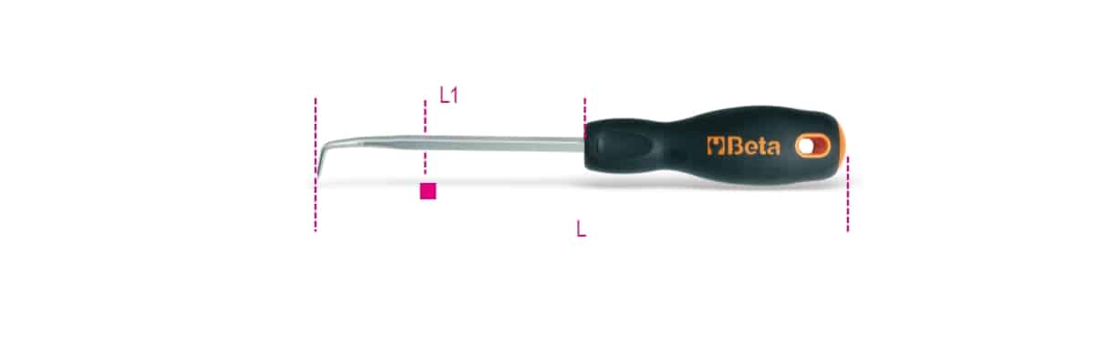 Beta Gebogen Haak 1716A