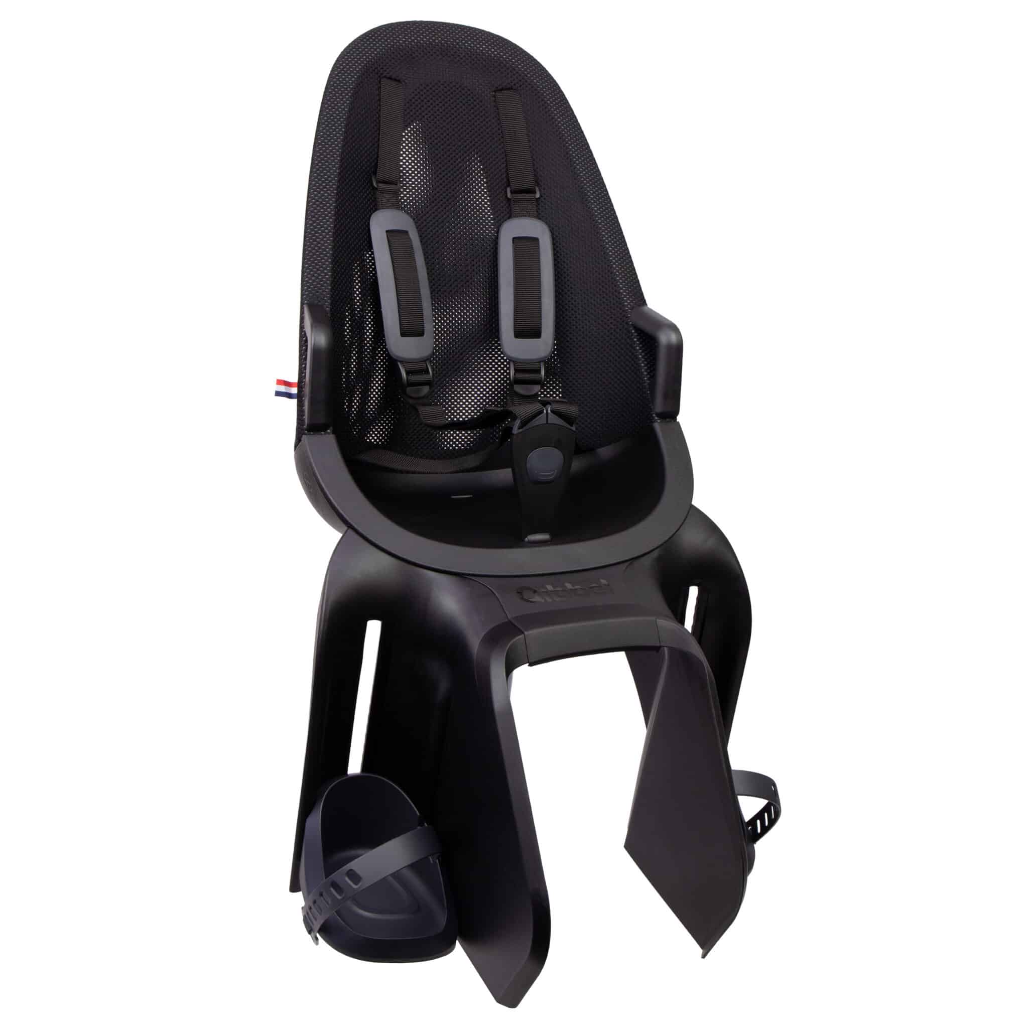 Qibbel Achterzitje Air Midnight Black Dragerbevestiging QuickConnect