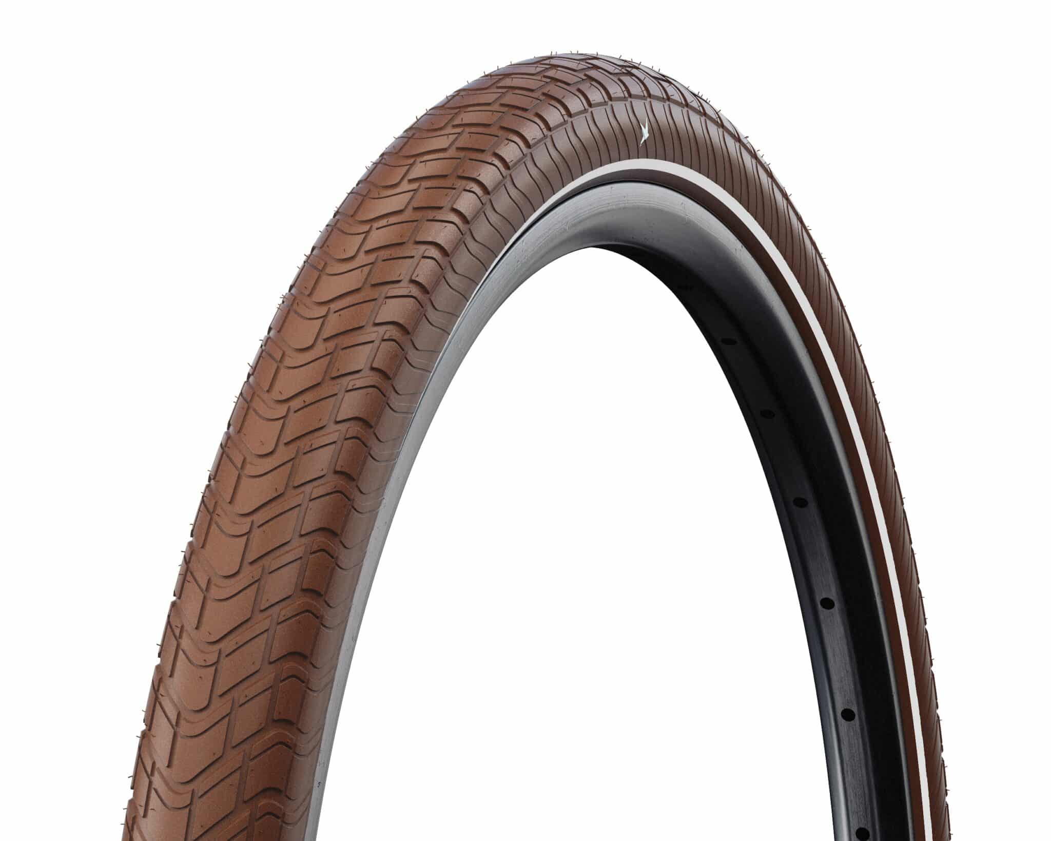 Schwalbe Buitenband Motion Big Apple K-Guard 50-622 Bruin Reflectie