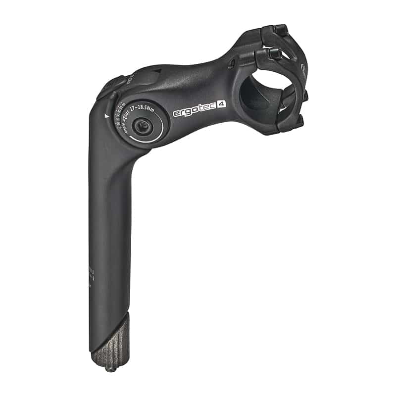 Ergotec Stuurpen OctopuS2 25.4/25.4 110mm Verstelbaar Aluminium Gezandstraald