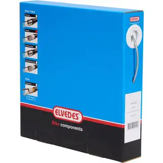 elvedes schakel buitenkabel zilver 4.1mm 30m liner