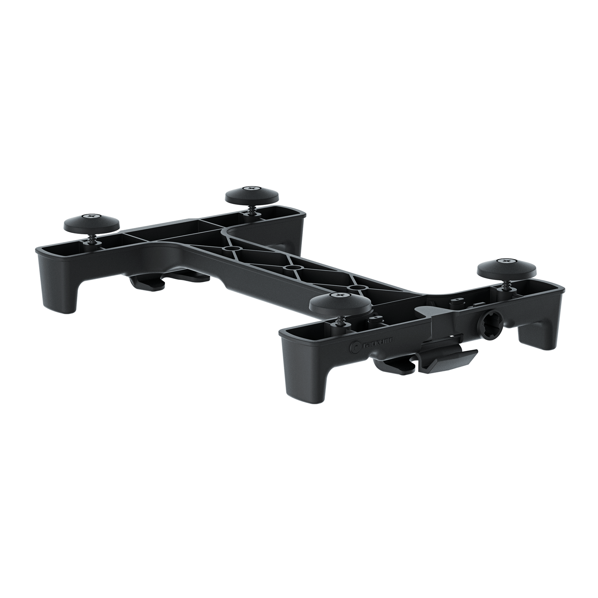 Racktime Snapit 2.0 Adapter met Voetjes Zwart