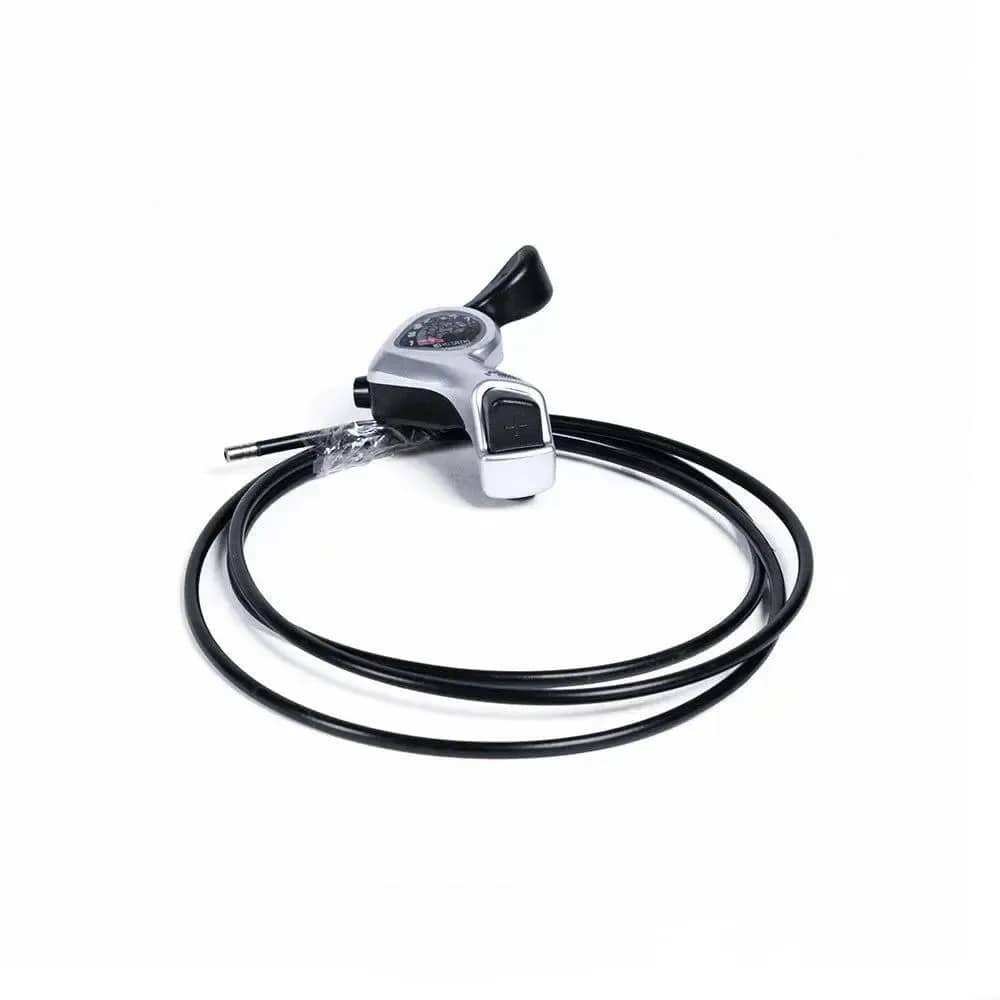 EB-Parts Versteller 7-speed met Kabel Zilver