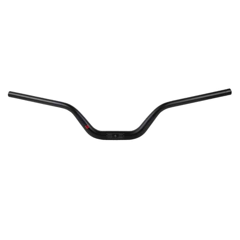 Ergotec Stuurbocht Riser Bar 100 31.8mm Zwart Gezandstraald Aluminium