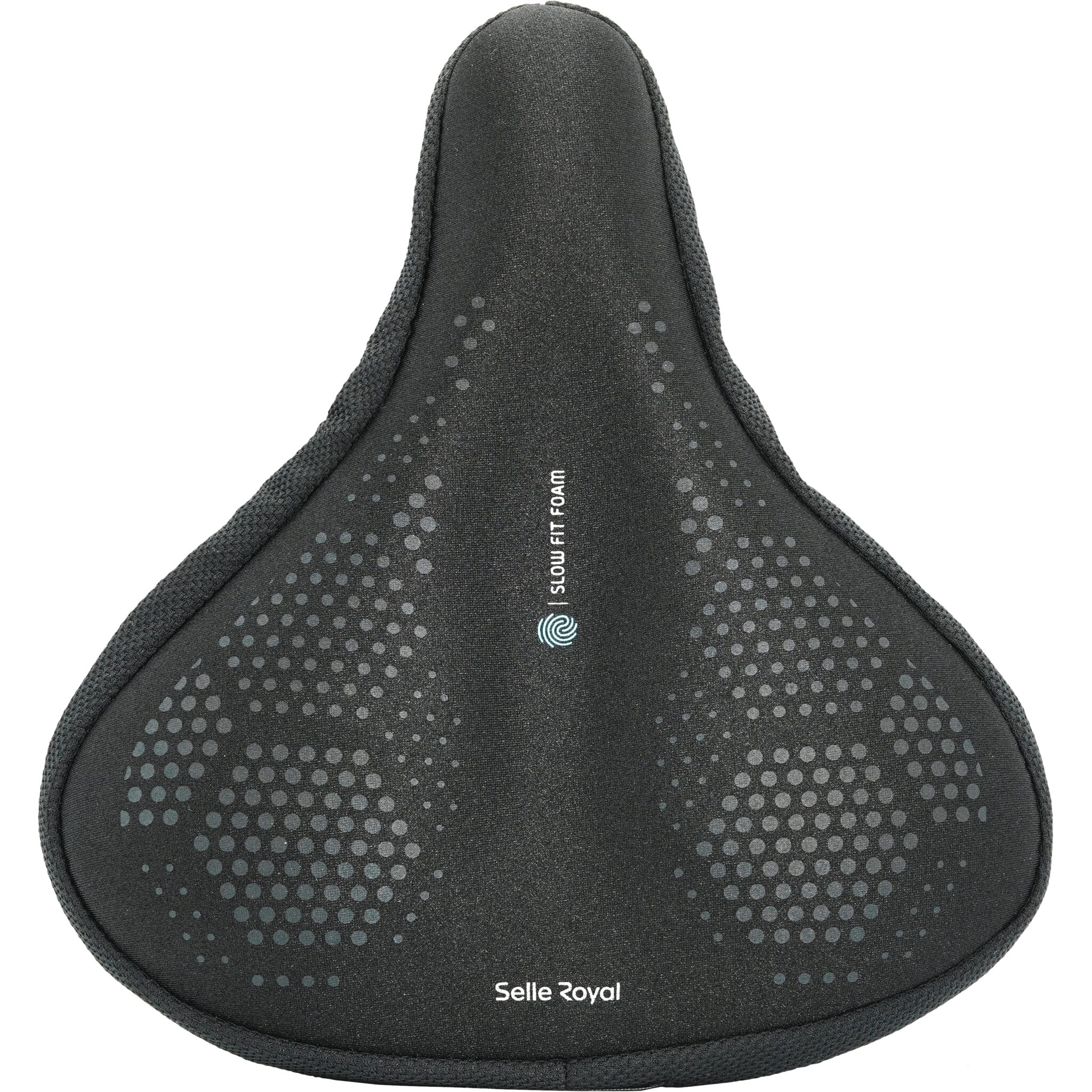 Selle Royal Zadeldek Slow Fit Large Zwart Geheugenschuim