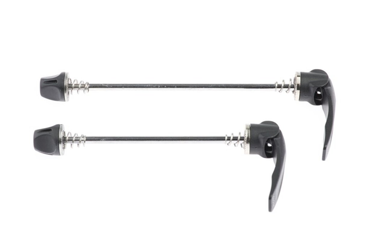 TranzX Snelspanner Set JD-06M Voorwiel 100mm Achterwiel 130mm Zwart