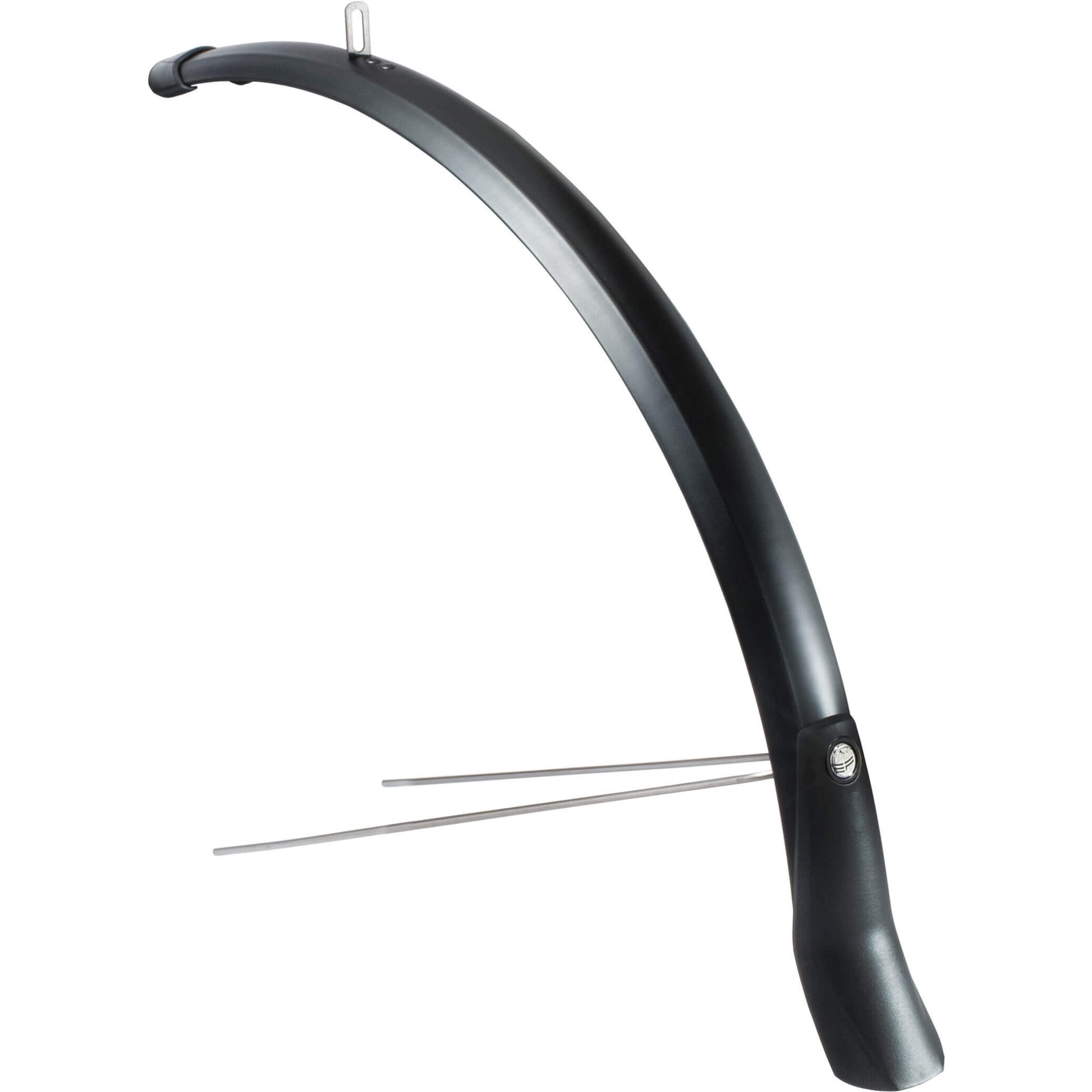 EF Eurofender Spatbord Voor Snello 28 Inch 51mm Mat Zwart Kraanbevestiging