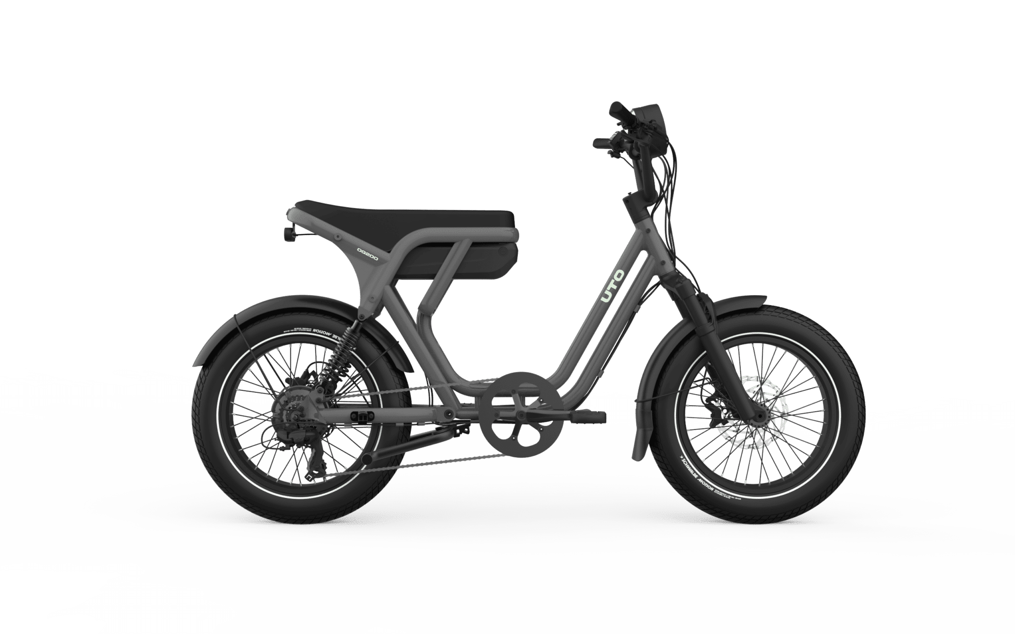 UTO Elektrische Cargofiets OG200 v0 Grijs 20 Inch 2026