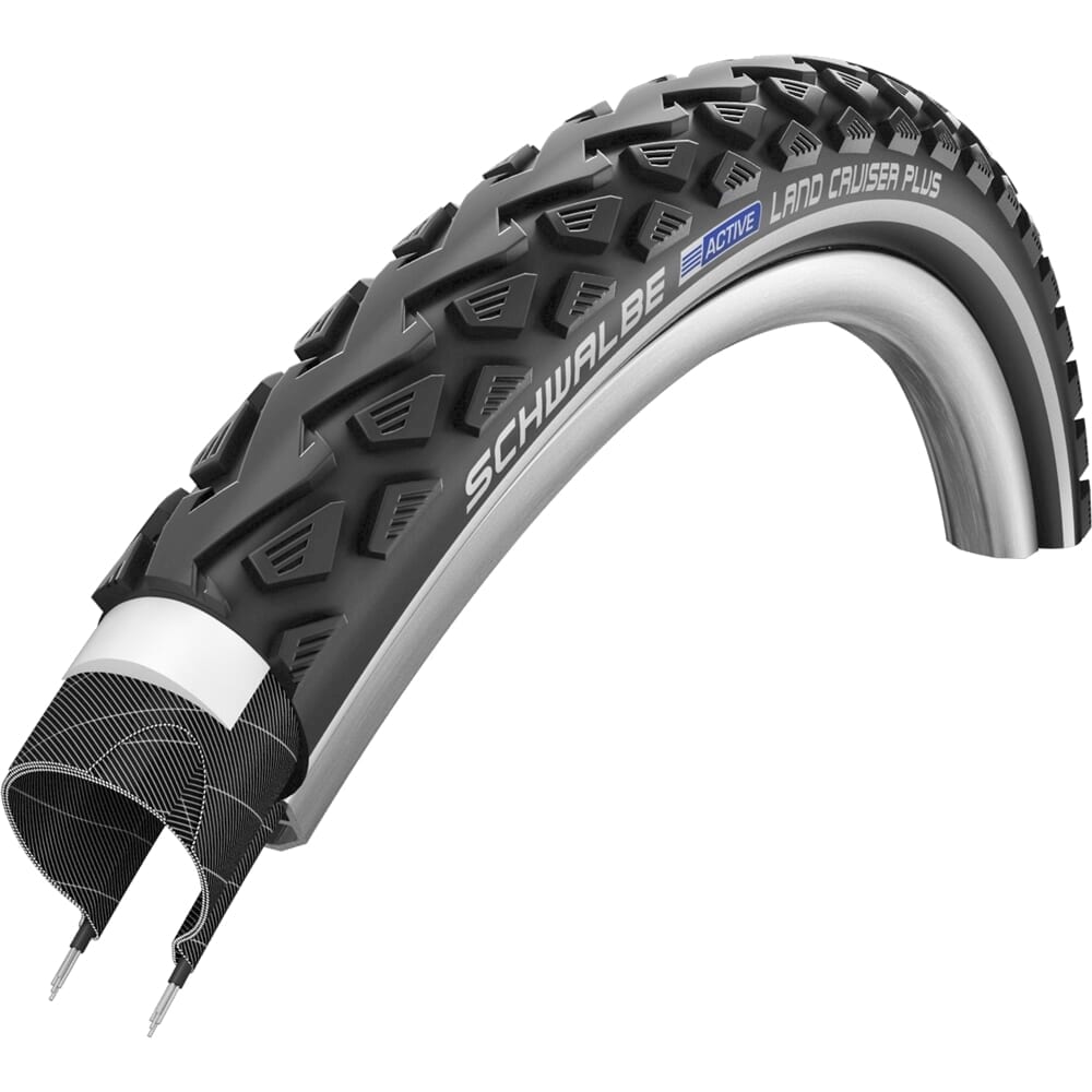 Schwalbe Buitenband Motion Land Cruiser Plus 50-584 Zwart Reflectie