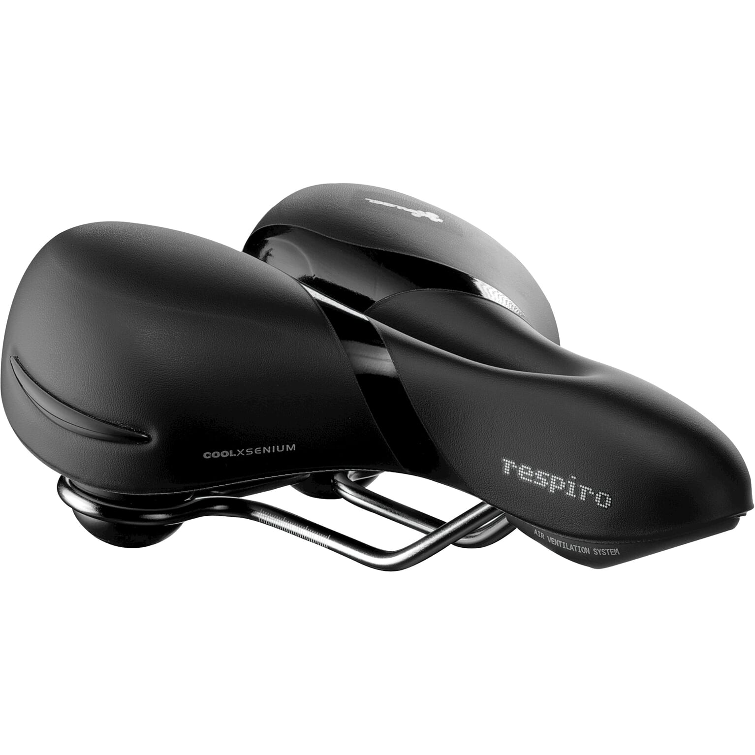 Selle Royal Zadel Respiro Relaxed 5132 Zwart