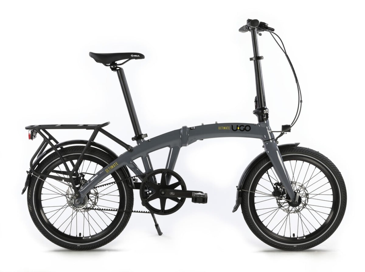 UGO Vouwfiets Ultimate Belt A2 20 Inch Cool Grey 2026