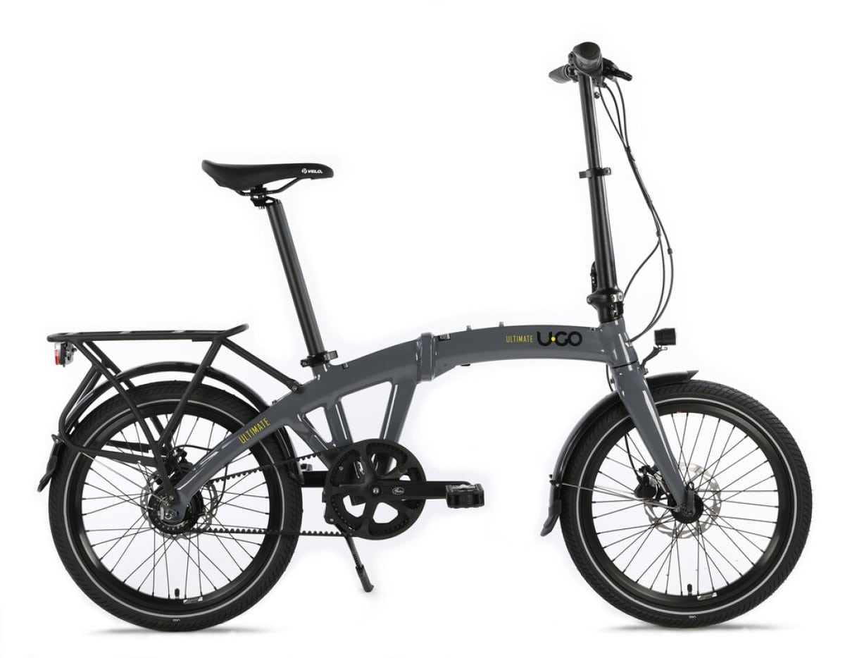 UGO Vouwfiets Ultimate Belt I8 20 Inch Cool Grey 2026
