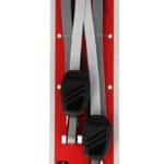 Simson Karabijnhaakbinder 71cm Zwart/Wit/Grijs
