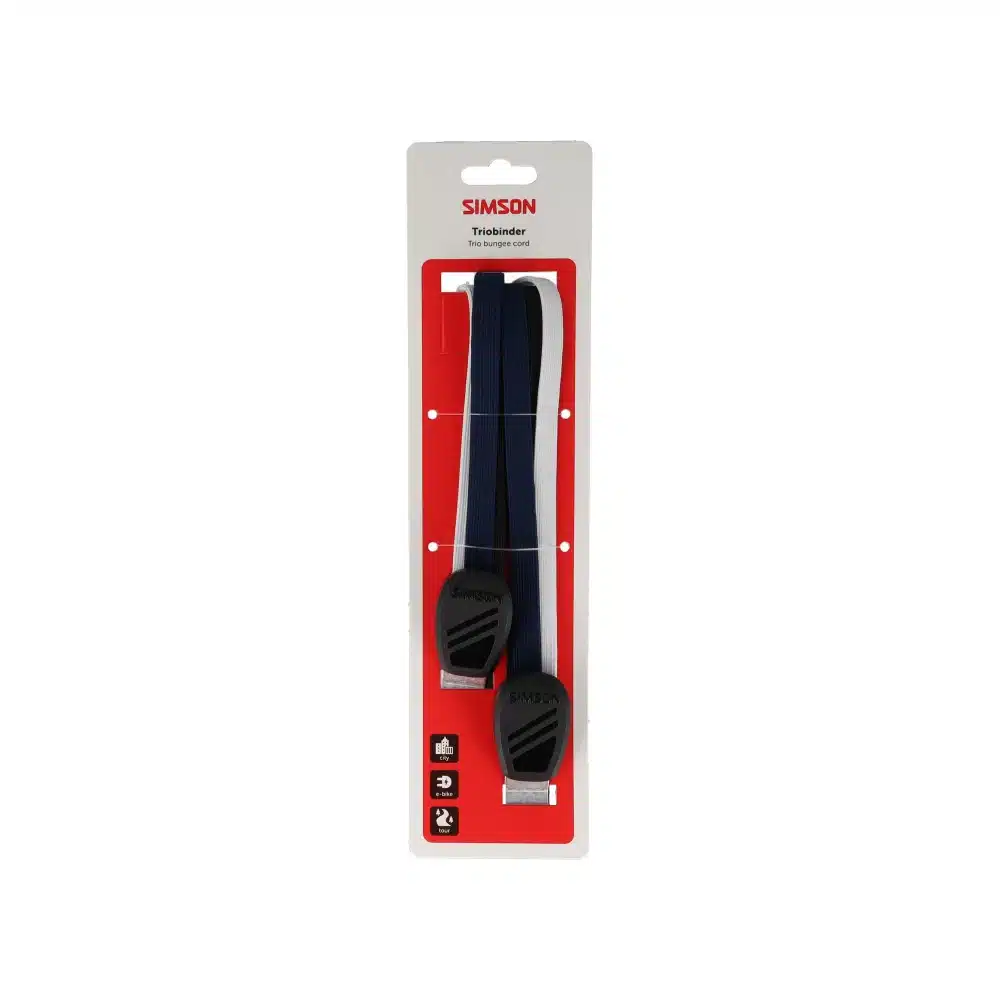 Simson Triobinder 60cm Zwart/Blauw/Wit