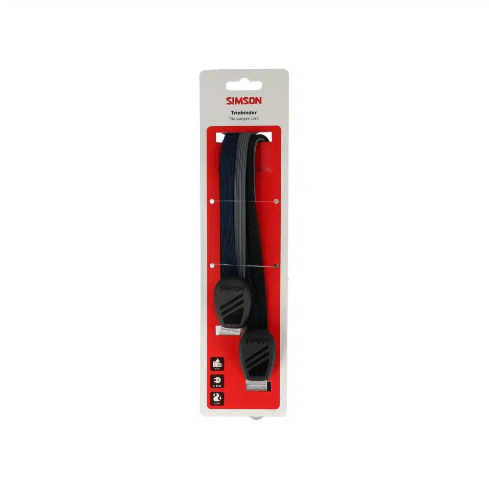 Simson Triobinder 71cm Zwart/Blauw/Antraciet