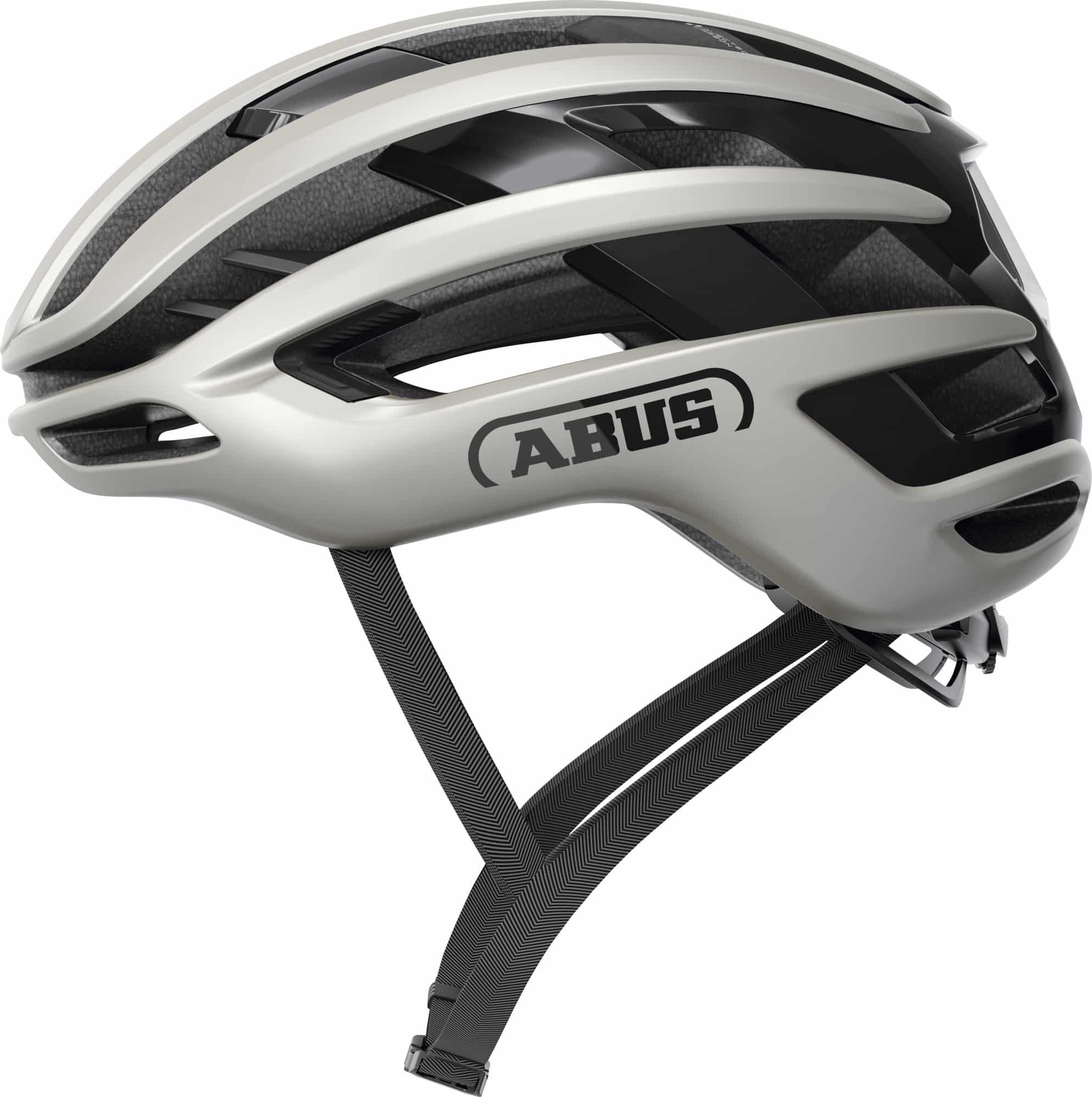 Abus Fietshelm AirBreaker 2.0 Lunar Zilver Maat M 54-58cm