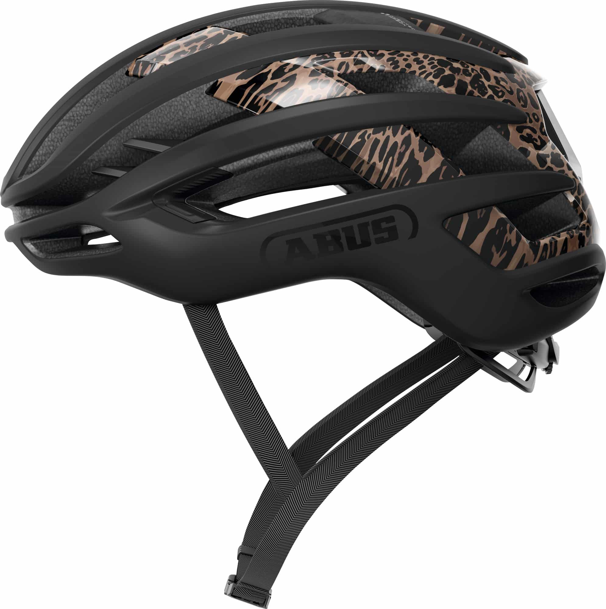 Abus Fietshelm AirBreaker 2.0 Leo Zwart Maat S 51-55cm