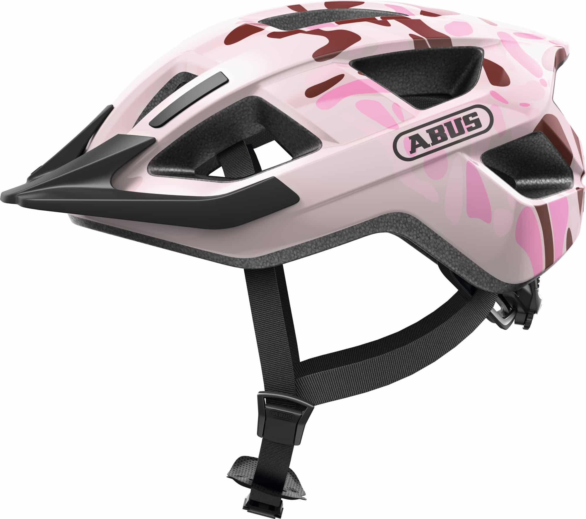 Abus Fietshelm Aduro 3.0 Paint Roze Maat L 58-62cm