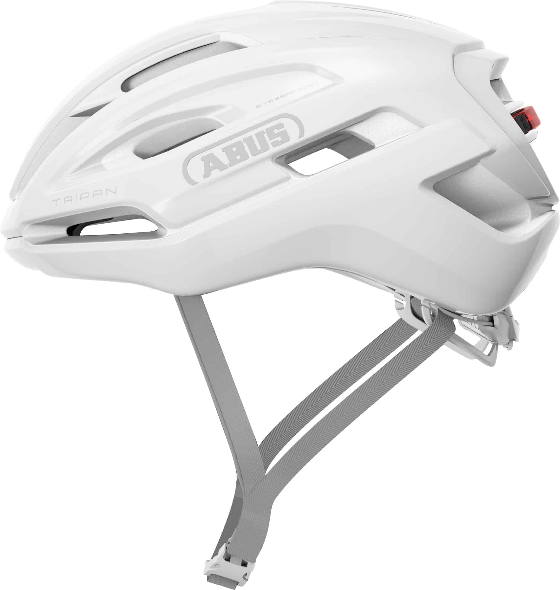 Abus Fietshelm Taipan LED Pure White Maat S 51-55cm