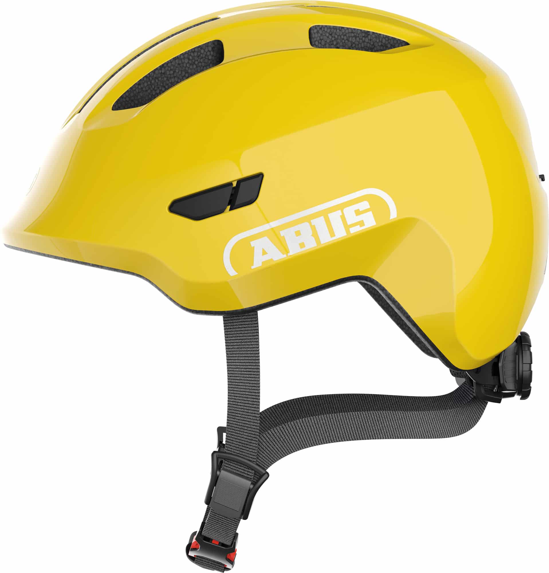 Abus Kinderhelm Smiley 3.0 Candid Geel Maat S 45-50cm