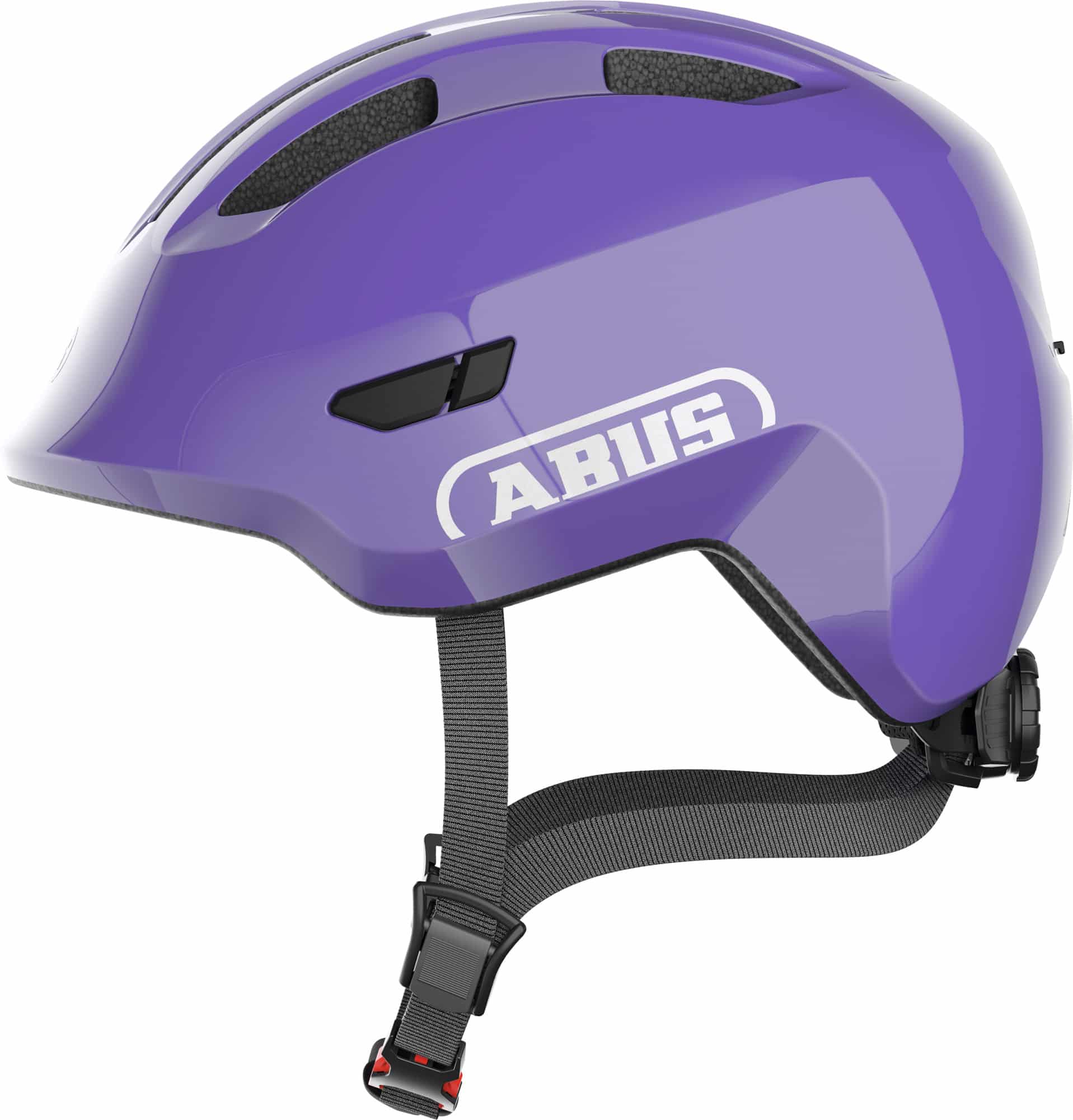 Abus Kinderhelm Smiley 3.0 Candid Paars Maat M 50-55cm