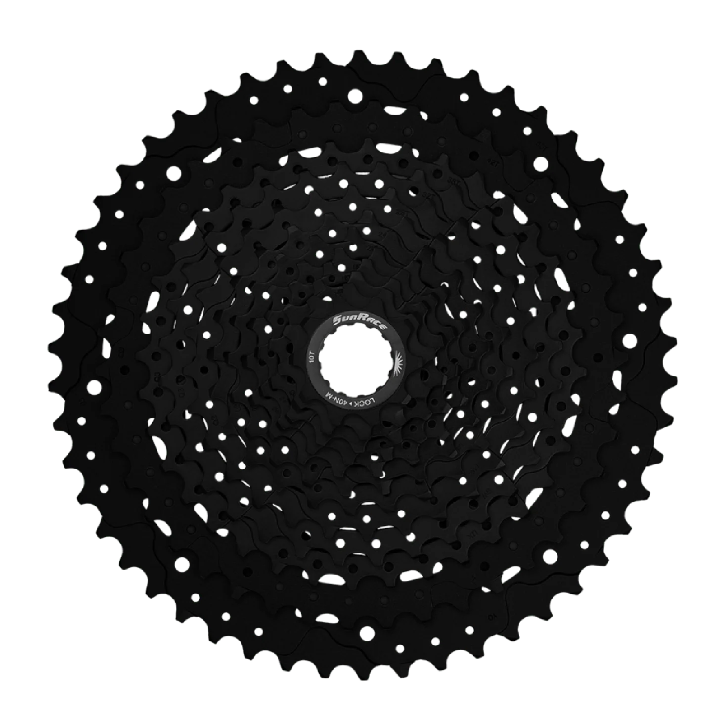 Sunrace Cassette 12-speed 11/51 Zwart (CSMZ600) Staal Shimano HG