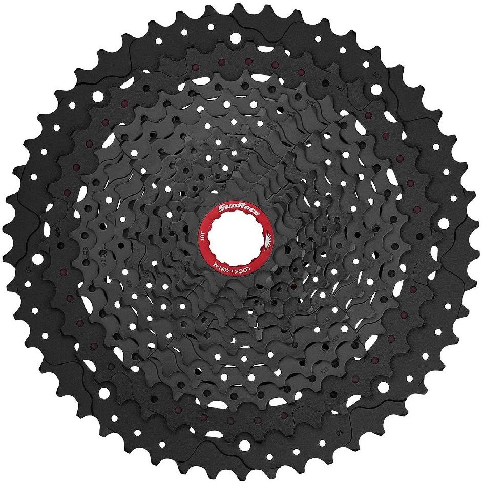 Sunrace Cassette 12-speed 10/50 XD-Driver Zwart Staal