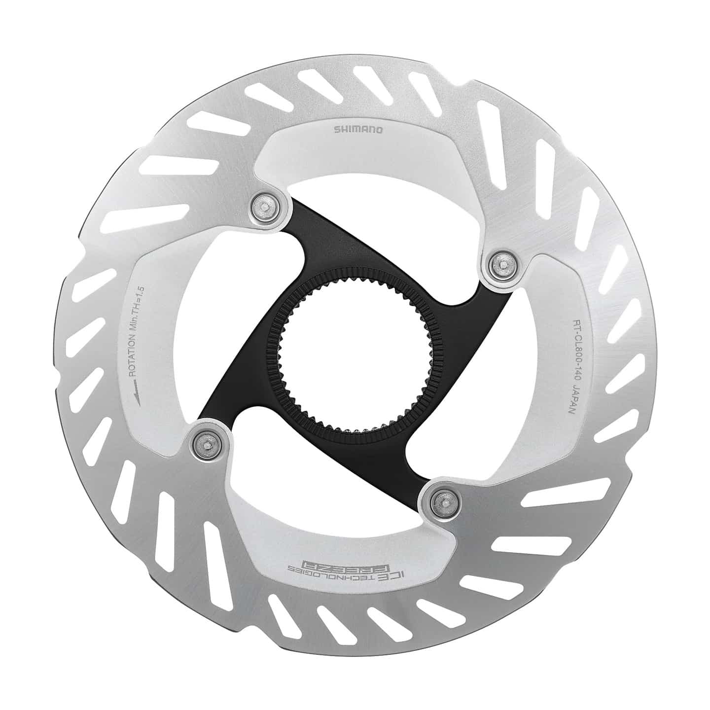 Shimano Remschijf RT-CL800 140mm Ice-Tech Centerlock