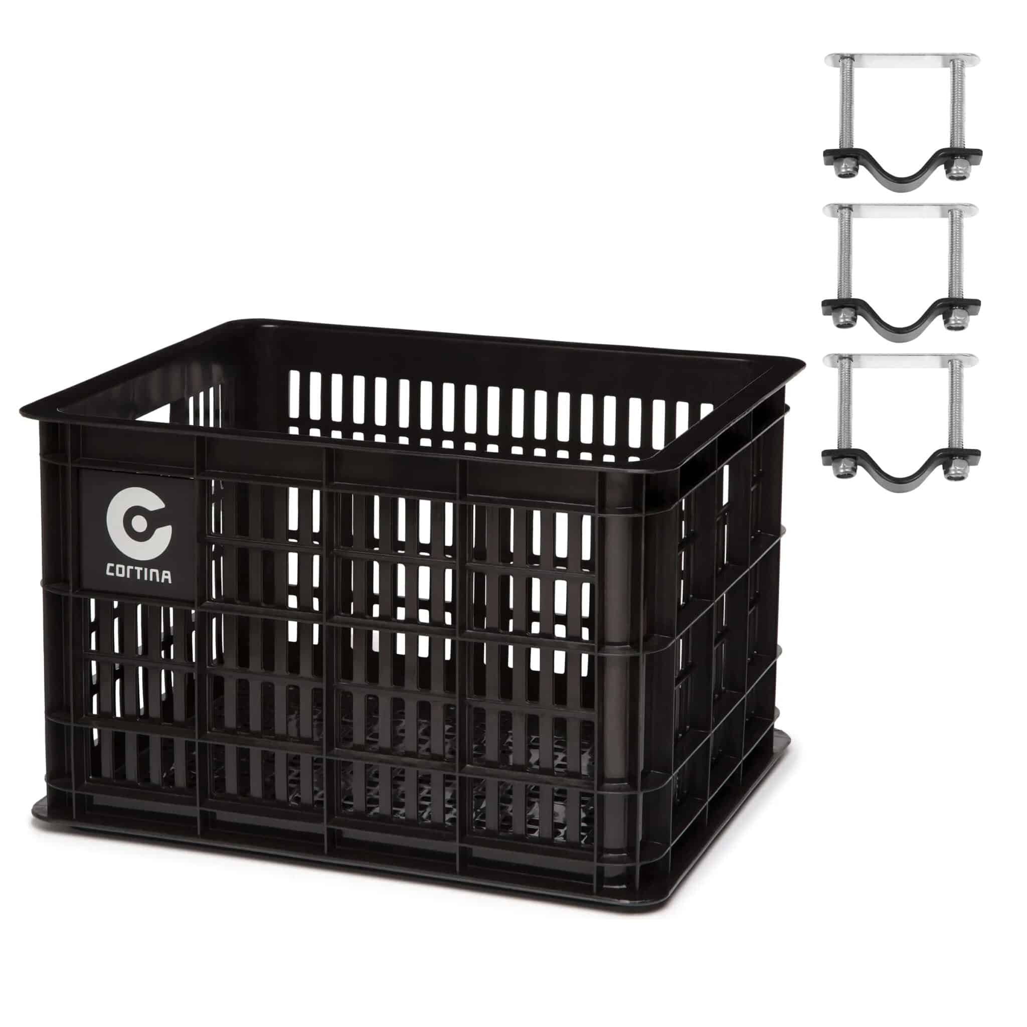 Cortina Krat Dubai Zwart 29.5L Inclusief Bevestiging 45x35x25cm