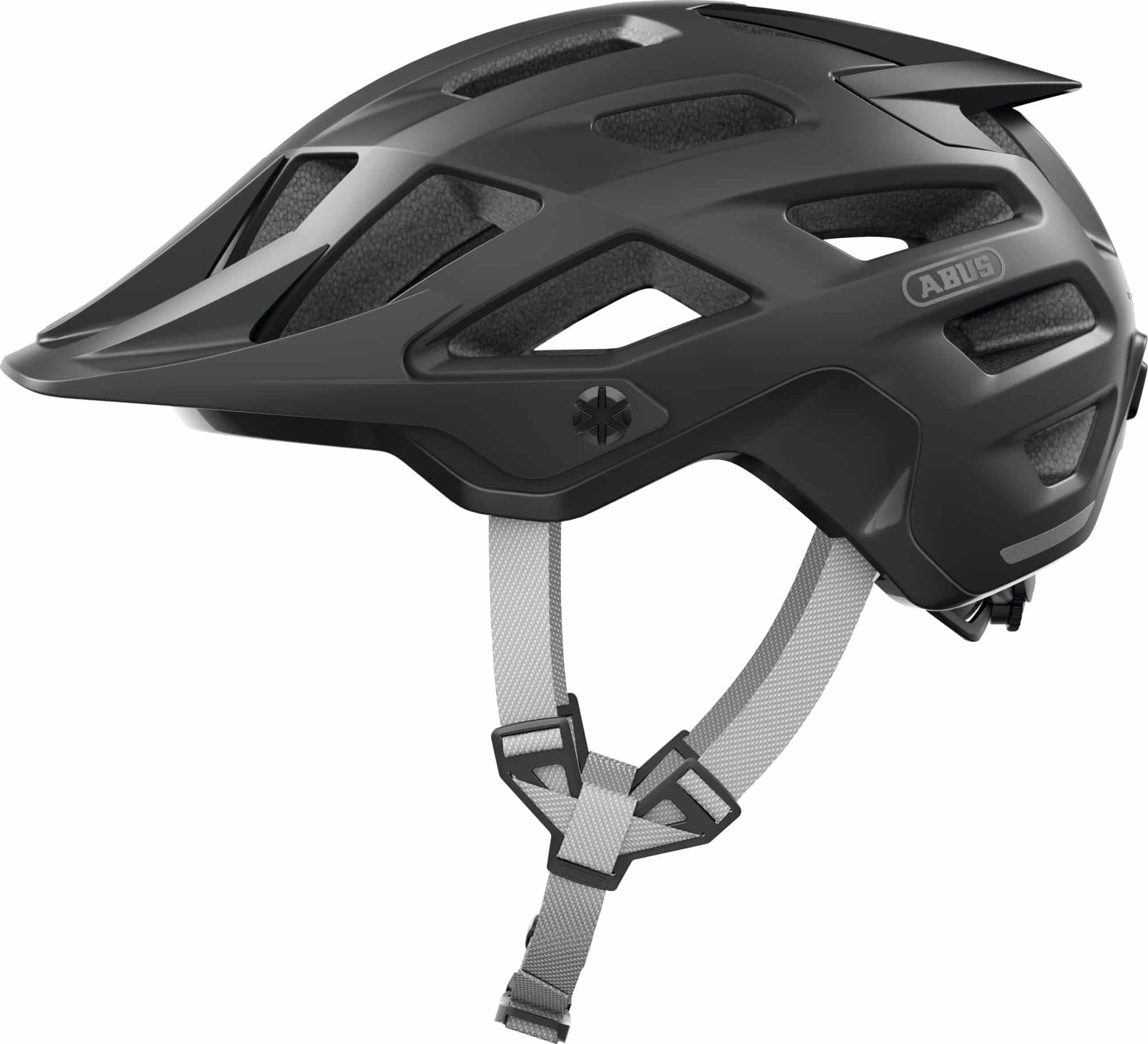 Abus MTB Helm Moventor 2.0 Muted Zwart Maat S 51-55cm