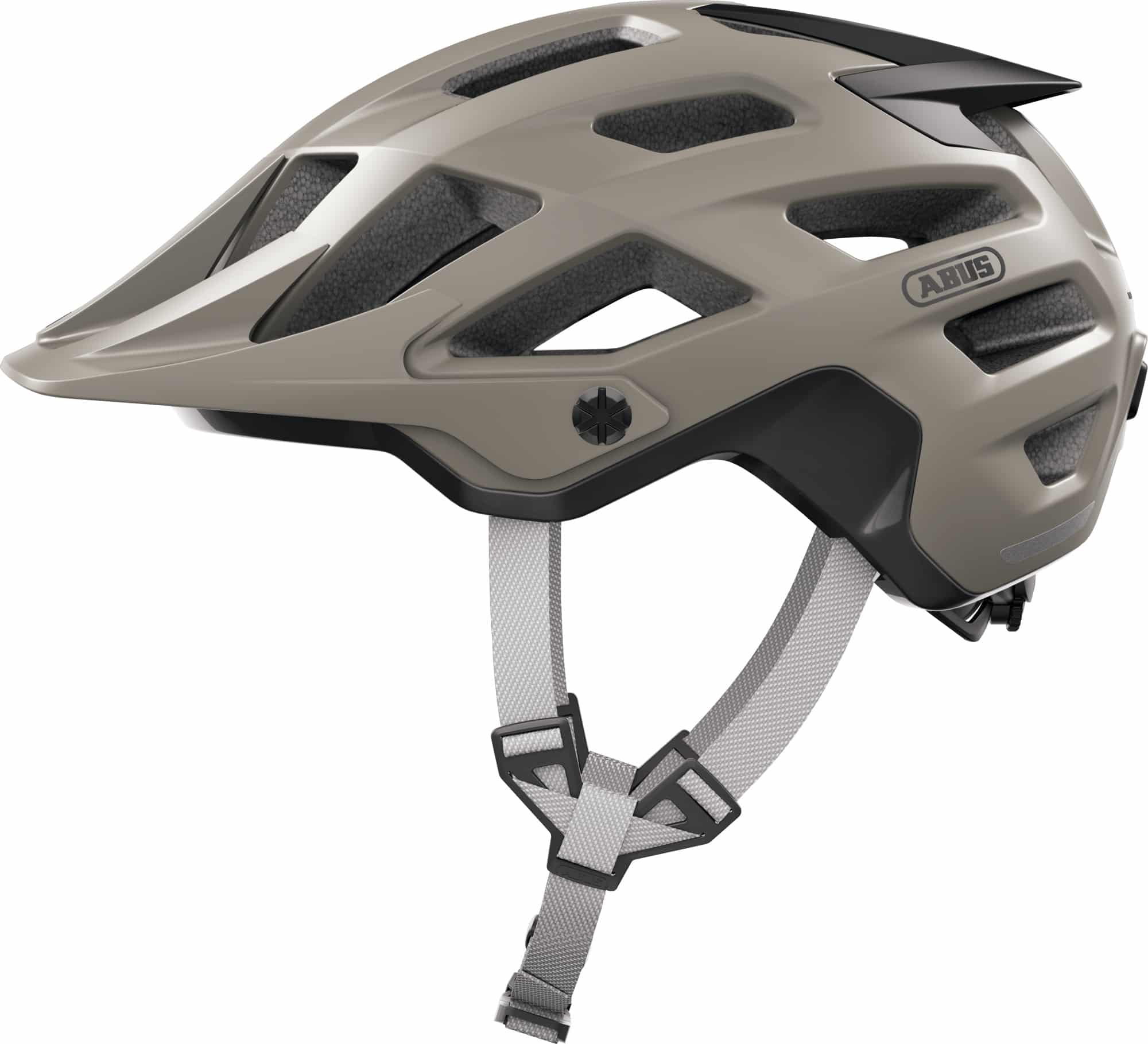 Abus MTB Helm Moventor 2.0 Dust Grijs Maat L 57-61cm
