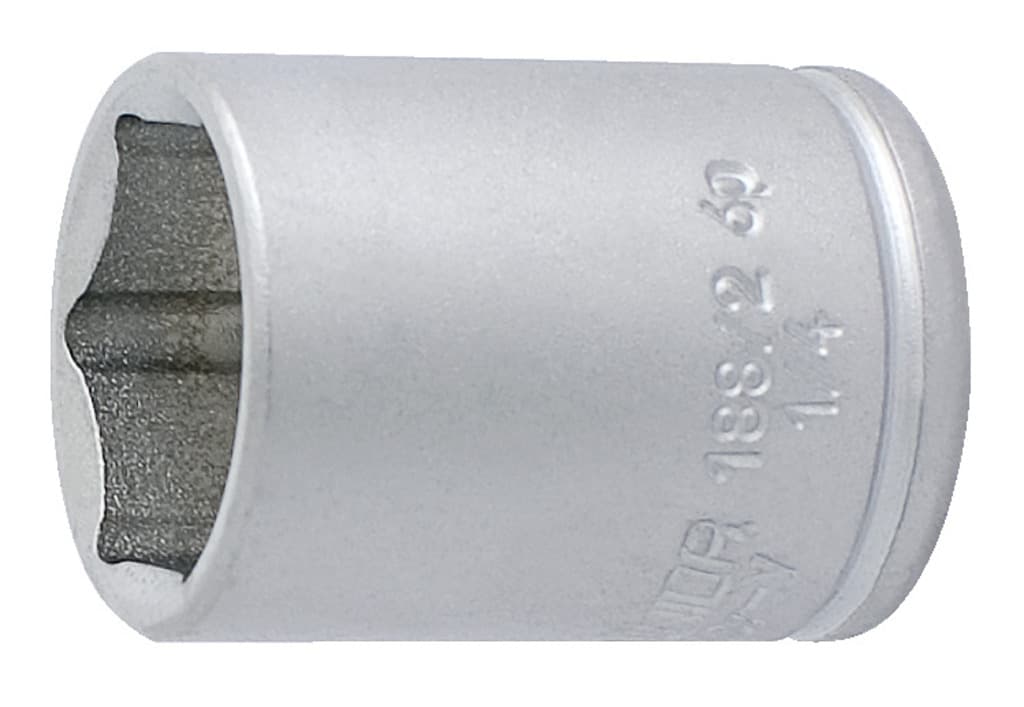 Unior dopsleutel 1/4 188/2 6p 14mm